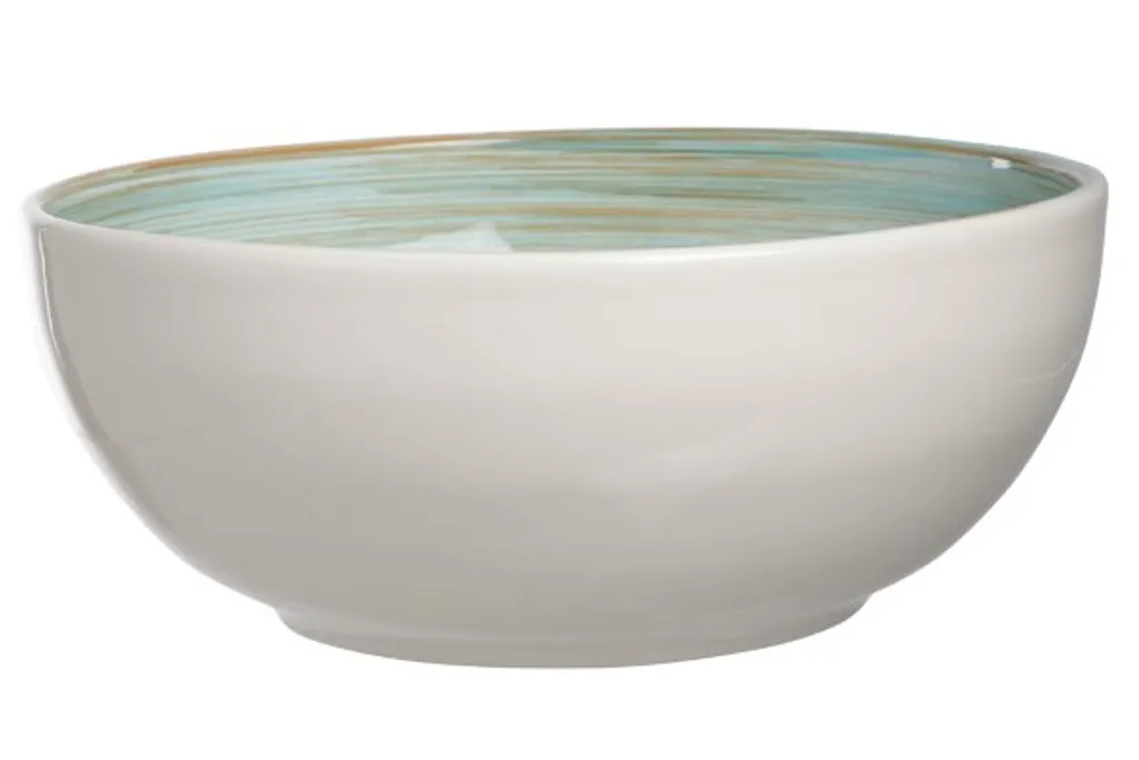 Turbolino-Blau - Salatschüssel - D25cm - Keramik - (4er-Set)